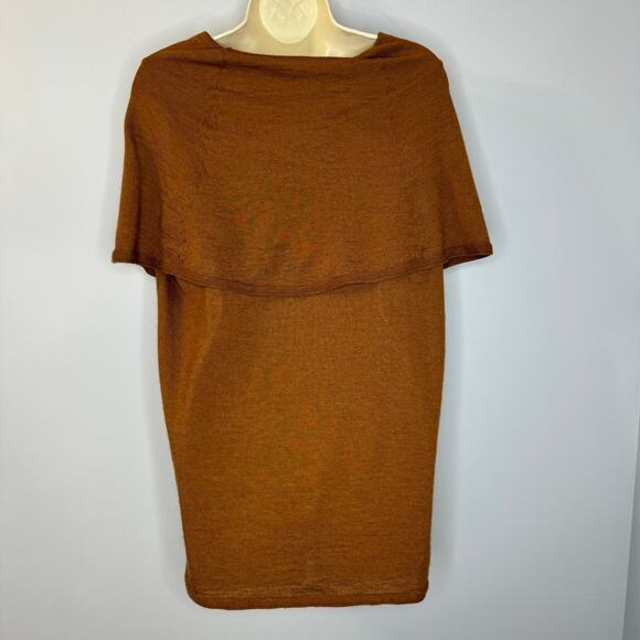 Missoni Italy Cashmere Silk Open Cowl Neck Sweater Lightweight Luxury S - Picture 10 of 14